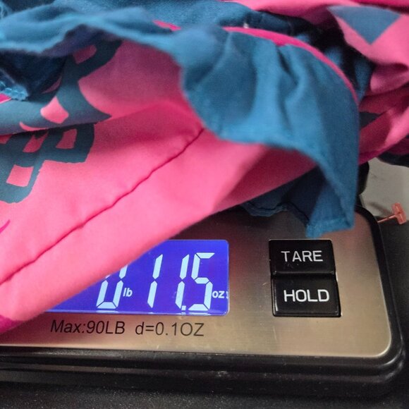 Vintage MAMO HOWELL Hawaiian Aloha Tropical Maxi Muumuu Dress Ruffles Pockets 12 - Picture 13 of 13